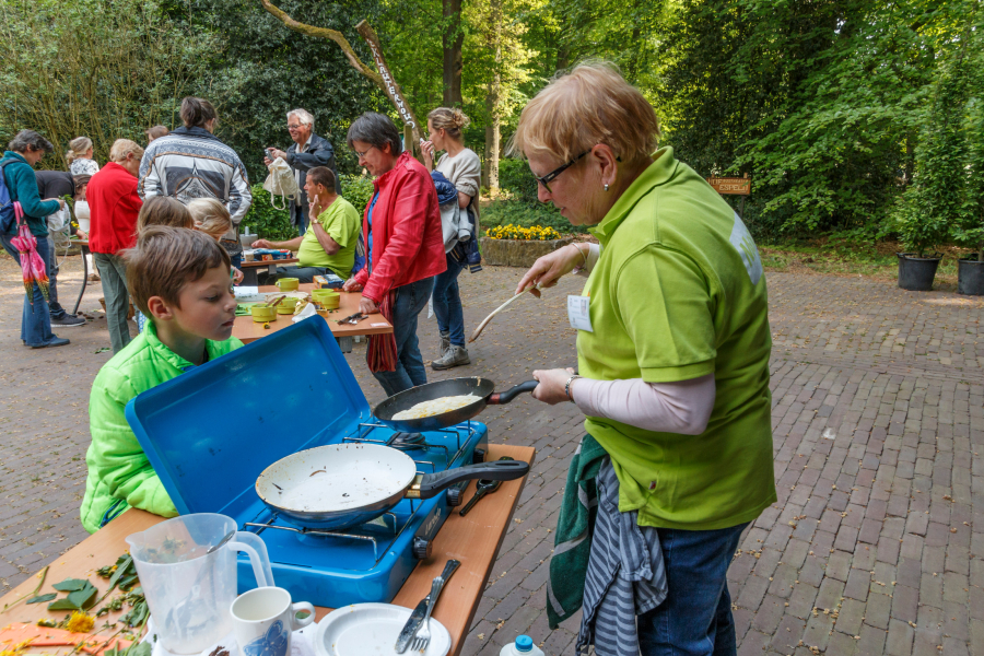 Paardenbloemen pannenkoeken